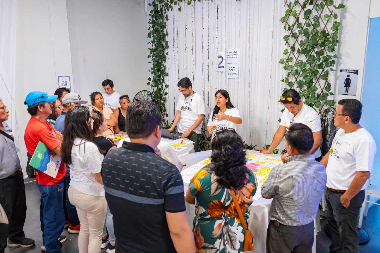 Ciudadanía aporta al futuro de Iquitos en la Sala Abierta del Plan Maynas